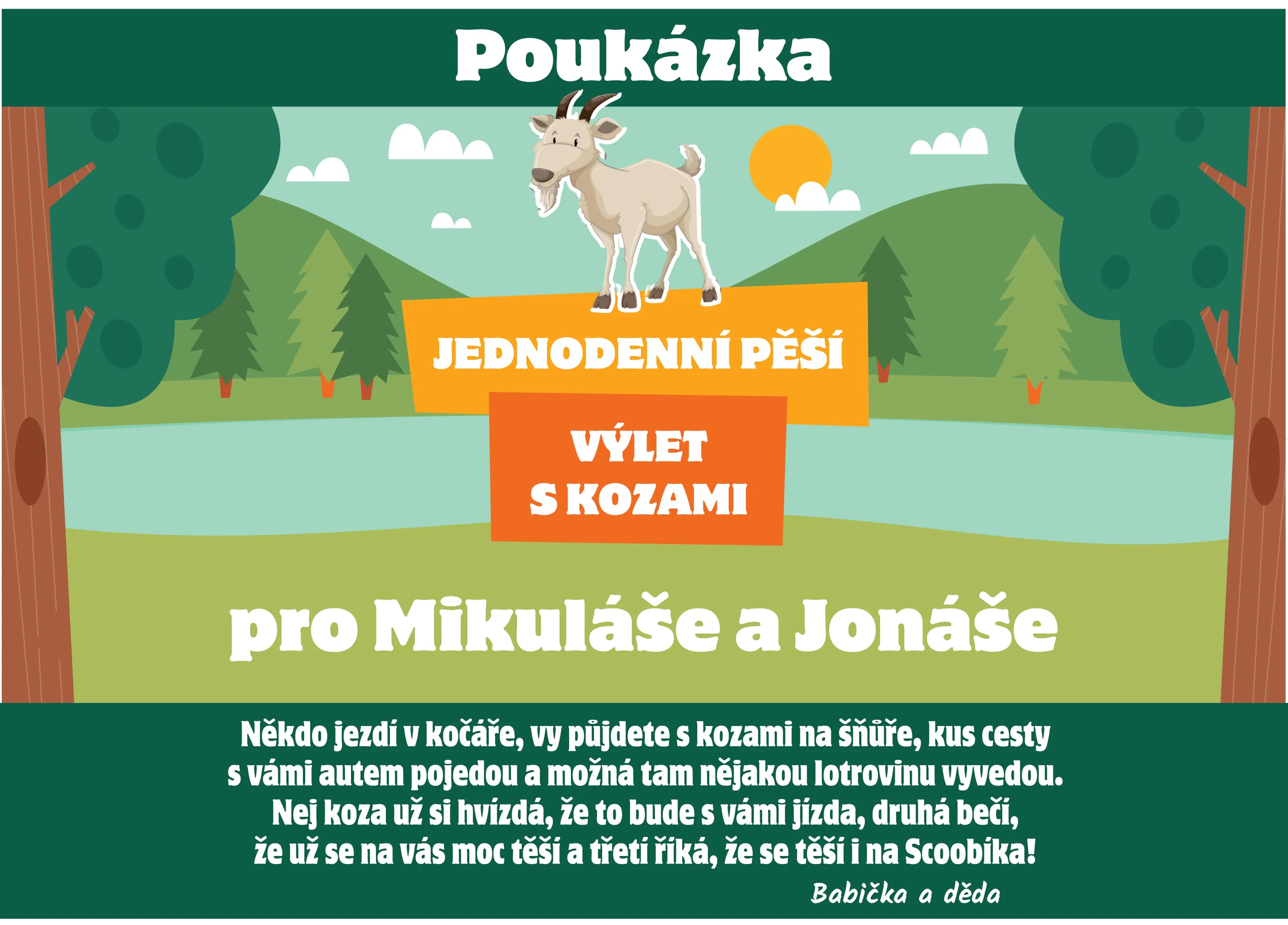 Vzor dárkového poukazu 26