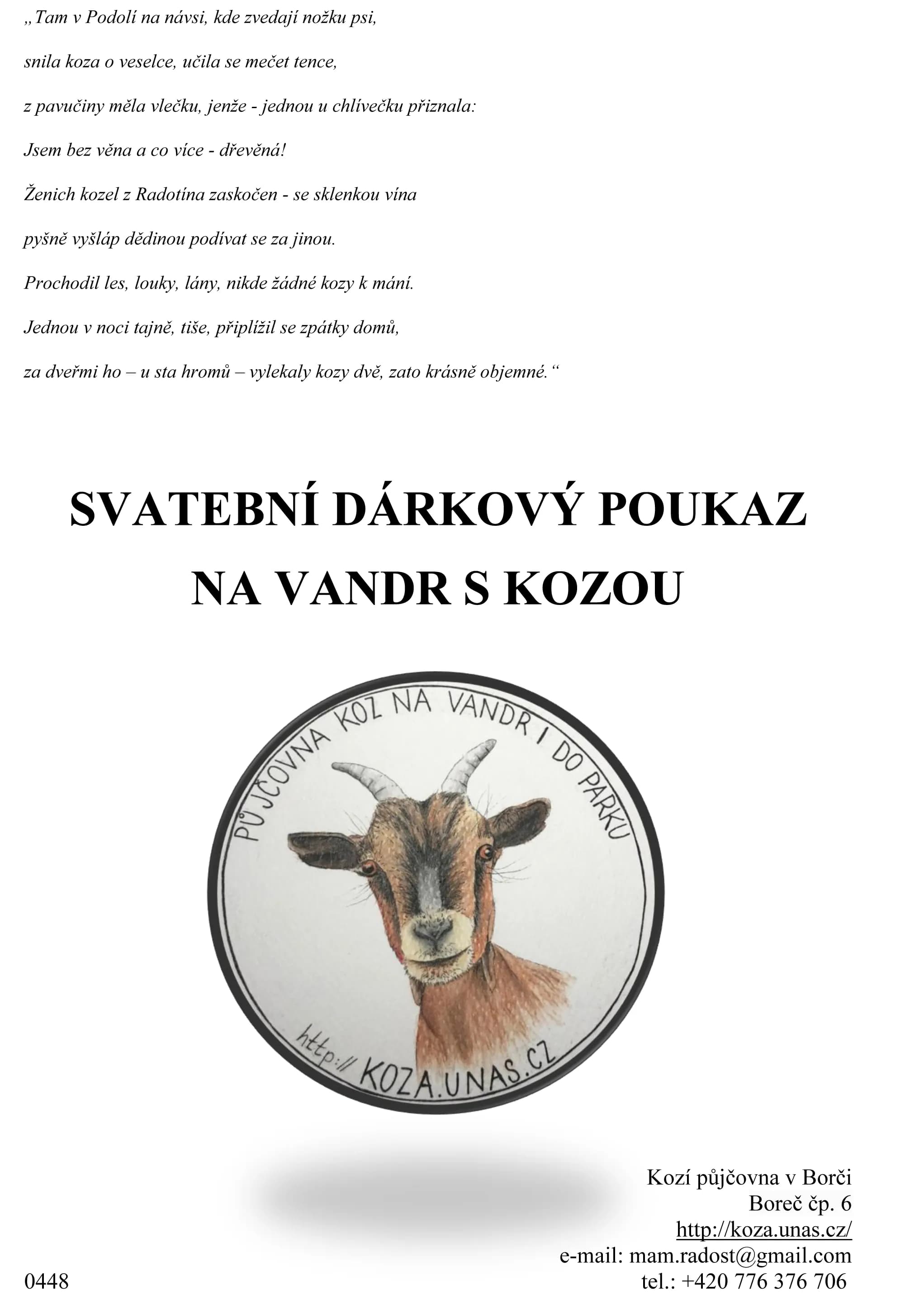 Vzor dárkového poukazu 12